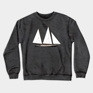 Bugeye Ketch Sailboat Crewneck Sweatshirt